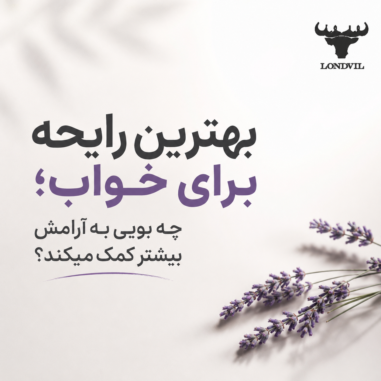 بهترین رایحه برای خواب و آرامش شبانه